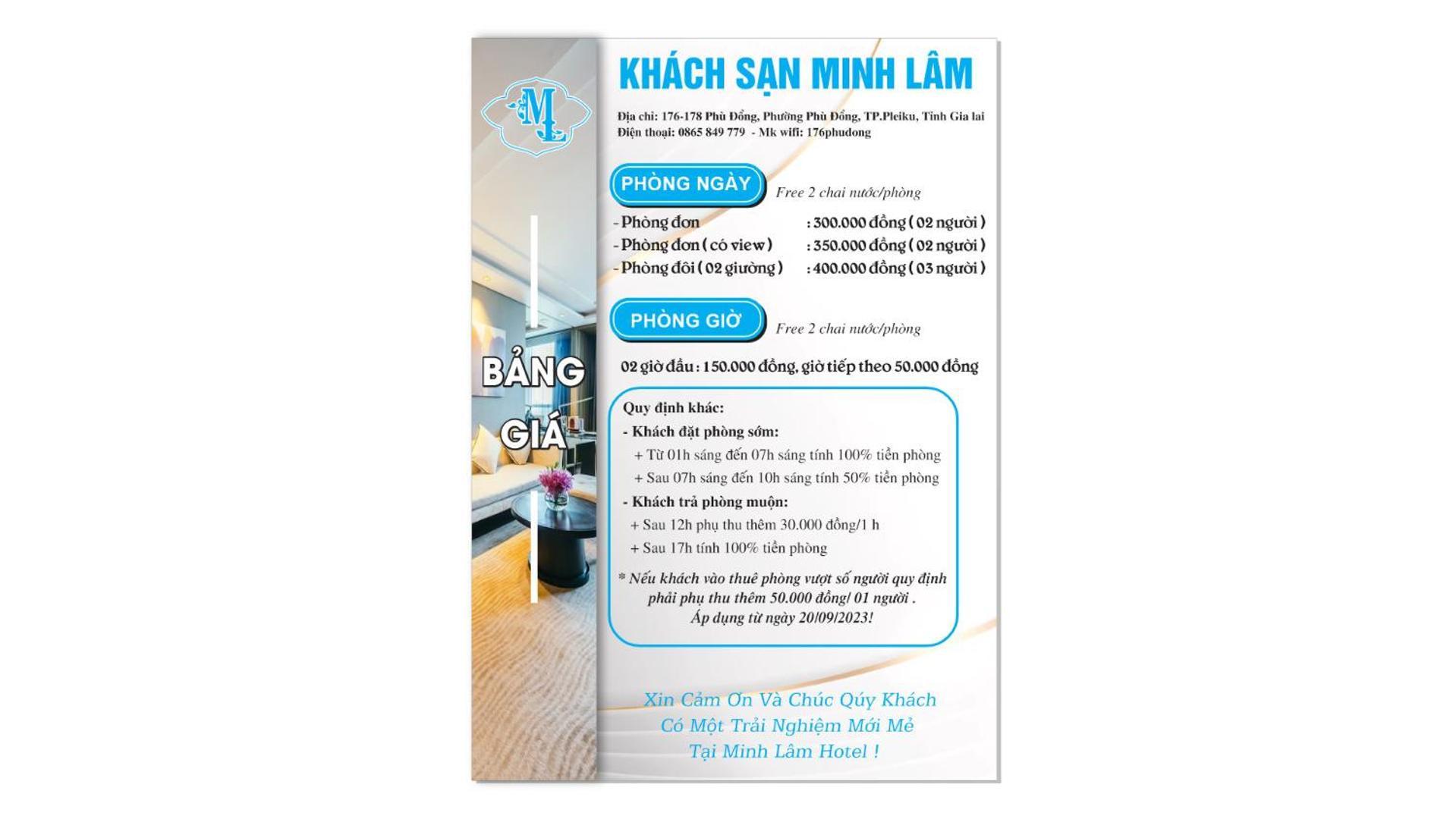 פלייקו Minh Lam Hotel מראה חיצוני תמונה